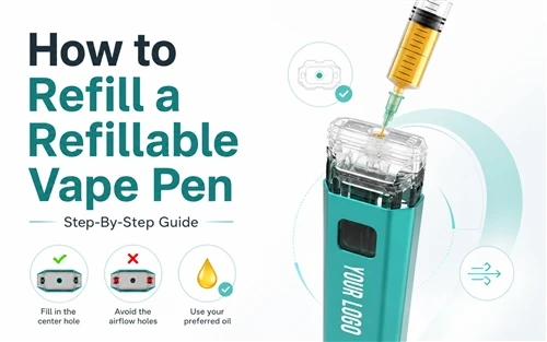 Comment remplir un stylo de vape rechargeable: étape - par - Guide de pas et ...
