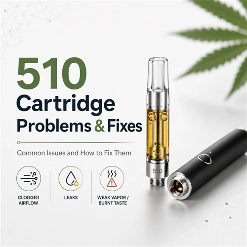 510 CARTRIDGES PROBLÈMES ET SOLUTIONS COMMUNES